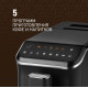 Кофемашина Weissgauff WCM-325 Black Automatic Touch Cappuccino