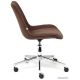 Офисное кресло TetChair Style флок, коричневый