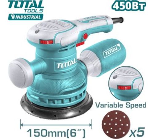 Эксцентриковая шлифмашина Total TF2061506