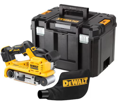 Ленточная шлифмашина DeWalt DCW220NT без АКБ, кейс