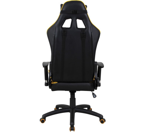 Кресло Brabix GT Master GM-110 черный/желтый