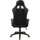 Кресло Brabix GT Master GM-110 черный/желтый