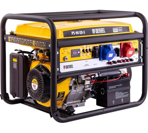 Бензиновый генератор Denzel PS 90 ED-3