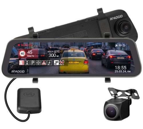 Видеорегистратор-зеркало Roadgid Blick 3 GPS
