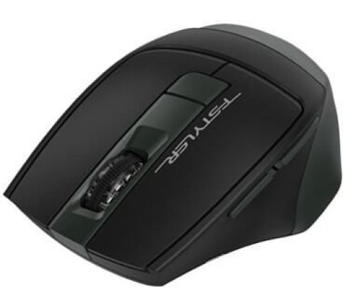 Мышь A4Tech Fstyler FB35 черный/зелёный
