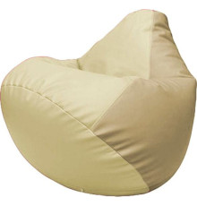 Кресло-мешок Flagman Груша Макси Г2.3-1012 светло-бежевый/бежевый