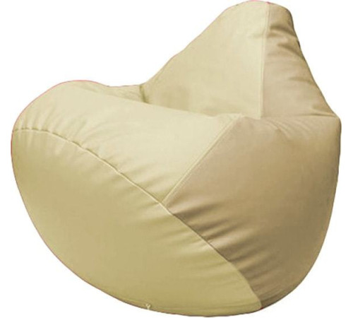 Кресло-мешок Flagman Груша Макси Г2.3-1012 светло-бежевый/бежевый