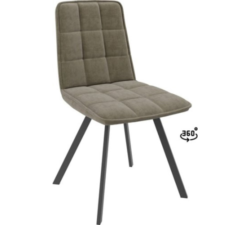 Стул Мамадома Rom D-R 360 b05 Latte Lux/черный