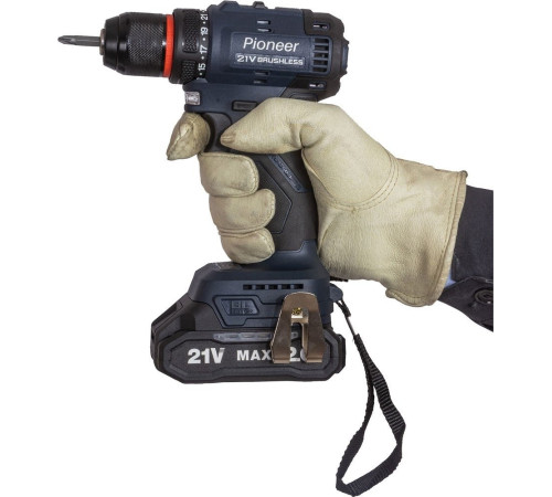 Дрель-шуруповерт Pioneer Tools CD-E2012BL-01C с 1-им АКБ, кейс