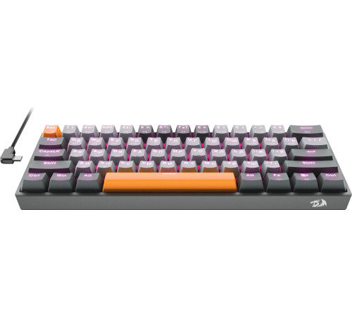 Клавиатура Redragon Fizz Pro черный/серый