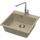 Кухонная мойка MARRBAXX Карельский камень модель 44/Q5 F044Q005 песочный