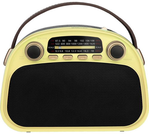 Радиоприемник Ritmix RPR-040 лимонный