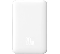 Внешний аккумулятор Baseus Magnetic Mini Air Wireless Fast Charge Power Bank 20W 10000mAh белый