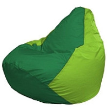 Кресло-мешок Flagman Груша Мини L Г0.1-241 зеленый/салатовый