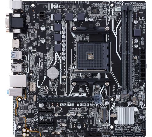 Материнская плата ASUS Prime A320M-K