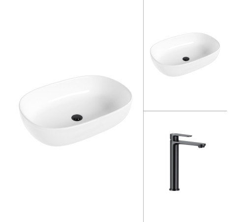 Умывальник Lauter 21836 + Moon 21СК8691BS