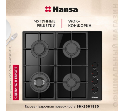 Варочная панель Hansa BHKS661830