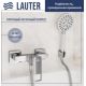 Смеситель Lauter Cascade 21СК9615C с лейкой Nevada 21S10146