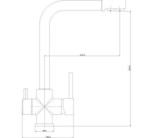 Смеситель Lauter Drop 21АМ611971