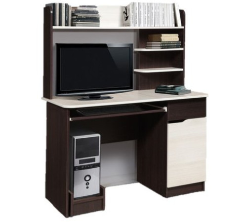 Стол Мебель-класс Лидер МКД-211 венге/ясень шимо светлый