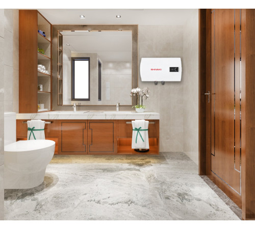 Накопительный электрический водонагреватель Shivaki SHHR WH 2.0 80 белый