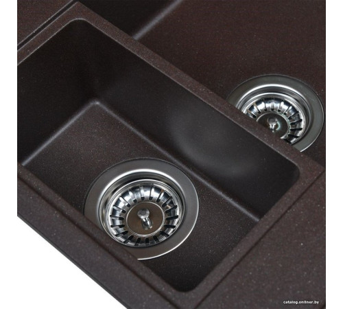 Кухонная мойка Wisent 580-27WQ с сифоном GER011