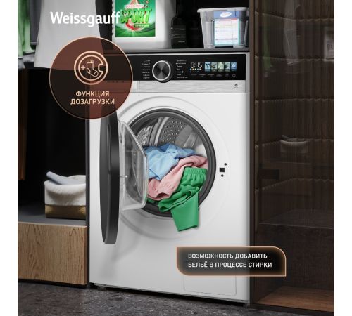 Стиральная машина Weissgauff WM 45148 Color Touch Inverter Steam