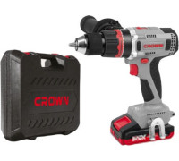 Дрель-шуруповерт Crown CT21090HMX-4 BMC с 2-мя АКБ 4Ah, кейс