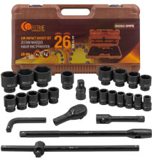 Набор трещотка с головками Forstime FT-68262-5MPB 26 предметов