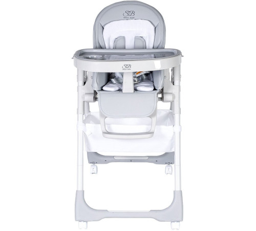 Высокий стульчик Sweet Baby City светло-серый
