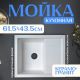 Кухонная мойка Saniteco Fortis белый