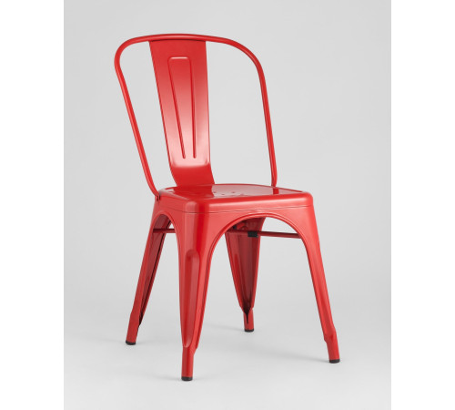 Стул Stool Group Tolix красный глянцевый
