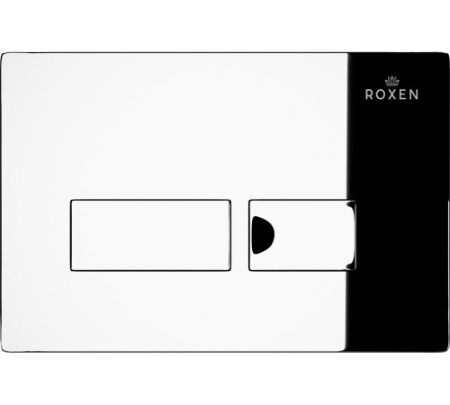 Унитаз подвесной Roxen Royal Matt в комплекте с инсталляцией StounFix Dual Fresh 6 в 1 968213 кнопка: хром глянцевый