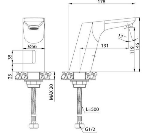 Смеситель IDDIS Pulse PULSBS0i86