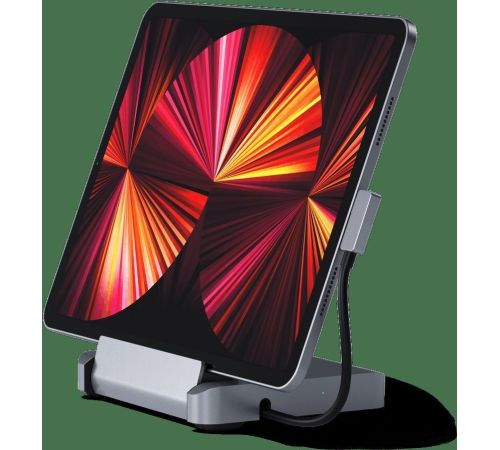 Док-станция Satechi Aluminum Stand & Hub for iPad Pro ST-TCSHIPM