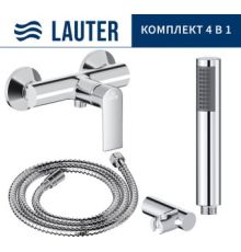 Смеситель Lauter Reef 21СК9678C с лейкой Relexa Lily 21S10048