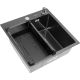 Кухонная мойка ARFEKA Eco AR мойка 500*500, коландер G, дозатор Black Decor Millet