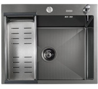 Кухонная мойка Avina Futur FK 4848 B Eco Embossing черный нано