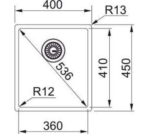 Кухонная мойка Franke BXX 210-36 127.0678.818 нержавеющая сталь