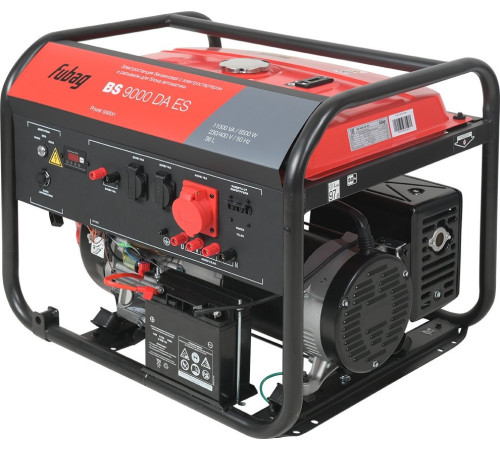 Бензиновый генератор Fubag BS 9000 DA ES 641093