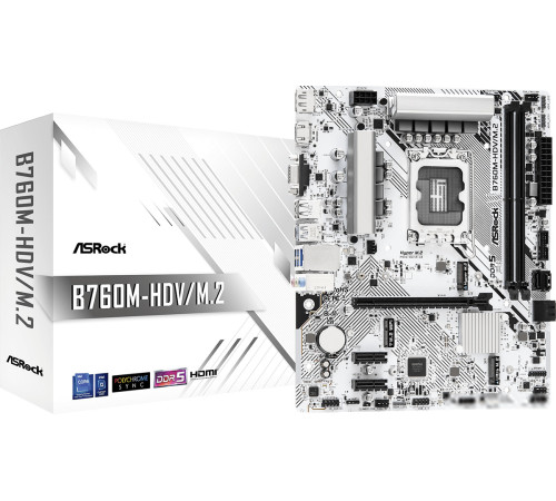 Материнская плата ASRock B760M-HDV/M.2