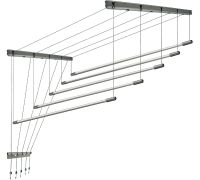 Сушилка для белья Comfort Alumin Group Потолочная 5 прутьев Silver Style 170 см алюминий