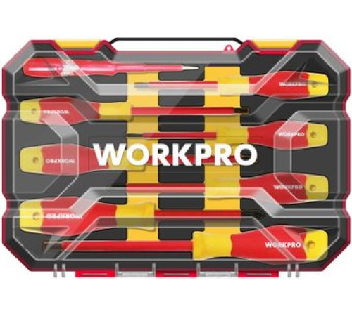 Набор отверток Workpro WP204700 8 предметов