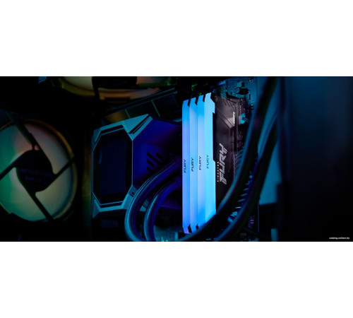 Оперативная память Kingston FURY Beast RGB 2x16ГБ DDR4 3200МГц KF432C16BB12AK2/32