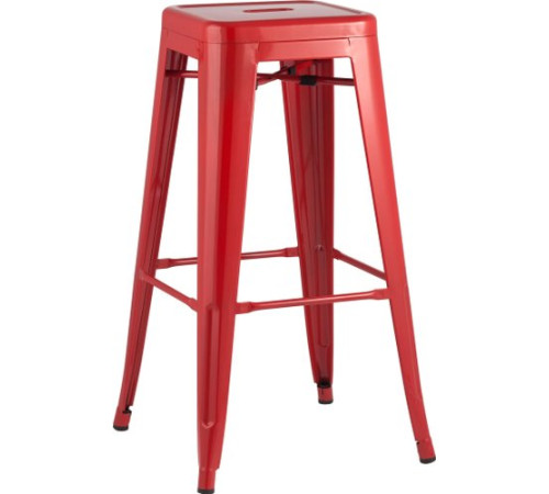 Табурет Stool Group TOLIX барный красный глянцевый