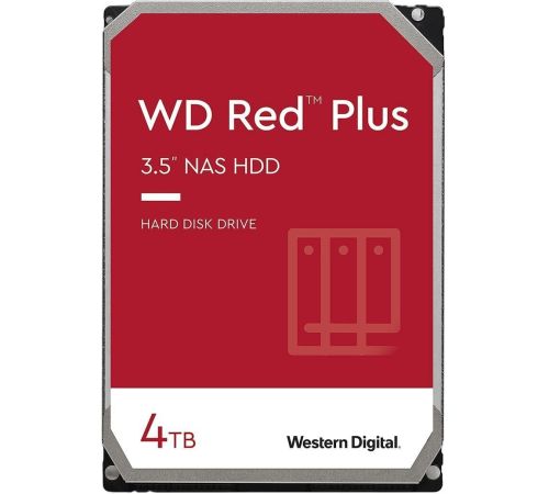 Жесткий диск WD Red Plus 4TB WD40EFZX
