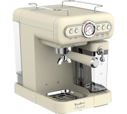 Рожковая кофеварка Tesler ECM-250 beige