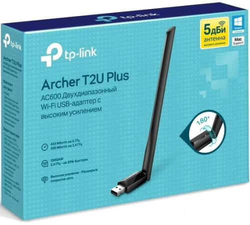 Wi-Fi адаптер TP-Link Archer T2U Plus
