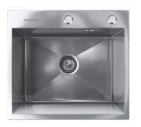 Кухонная мойка Ulgran Steel 50x45 брашированная сталь