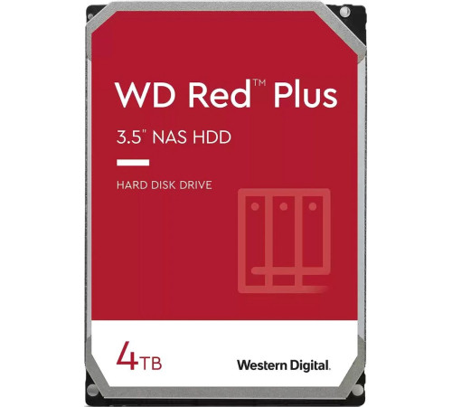 Жесткий диск WD Red Plus 4TB WD40EFPX